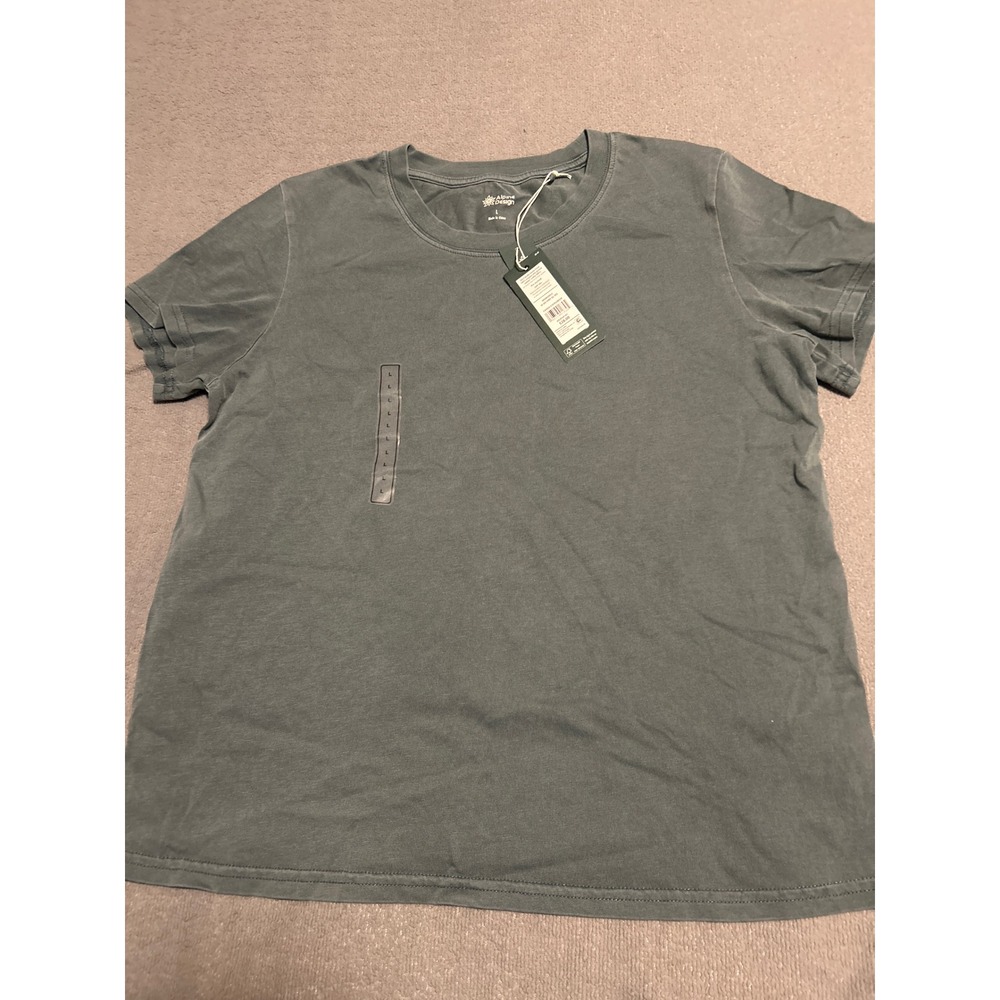 Alpine Design Womens Hike SS Tee Faded Evergreen Organic Cotton UPF 30+ ADW24101